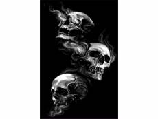 "tapis skull noir dimensions - 120x180" TPS_SKULL_NOIR120