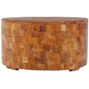 Vidaxl - Table basse 60x60x35 cm en bois de teck solide