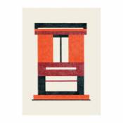 Affiche Nathalie du Pasquier - Chaud / 47,5 x 67,5 cm - The Wrong Shop multicolore en papier