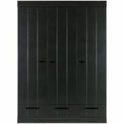Armoire vestiaire 3 portes / 3 tiroirs - Connect -