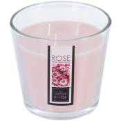 Atmosphera - Bougie parfumée rose 500g créateur d'intérieur - Rose