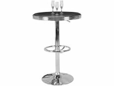 Finebuy table haute de bar 60x92x60 cm table à manger