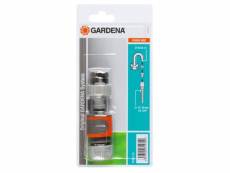 Gardena - nécessaire de raccordement pour robinet col de cygne et tuyau ø 13 - 15 mm 1828520