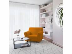 Homemania housse de protection ordinary - orange, jaune - 100 x 110 cm