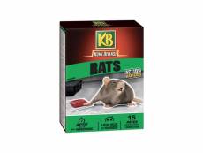 Kb raticide en pâtes prets a l'emploi - 150 g KBRATPAT