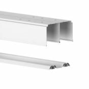 Kit rails de portes coulissantes GoodHome Arius blanc 360 cm