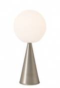 Lampe de table Bilia / H 43 cm - By Gio Ponti (1932) - Fontana Arte blanc en métal