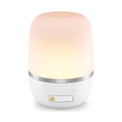 Led Connectée, Lampe de Chevet Intelligente WiFi Compatible Apple HomeKit, Alexa, Google Home et SmartThings, rgbcw Veilleuse Multicolore avec