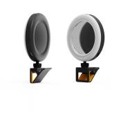 Lot de 1 60 perles de lampeLampe à pince-lumière de remplissage de beauté de téléphone portable-Anneau Lumineux pour -Ordinateur Portable Selfie Ring