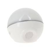 Mini sphère Sonolux - blanc et multicolor - haut parleur
