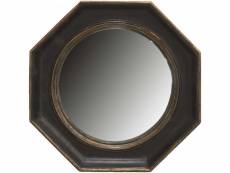 Miroir sorcière convexe en polyrésine 19 cm octo