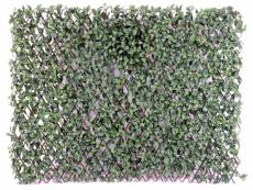 Plante artificielle haute gamme spécial extérieur / charme pf palissade - dim : 100 x 200 cm -pegane-