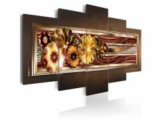 Tableau in golden waves taille 100 x 50 cm PD8750-100-50