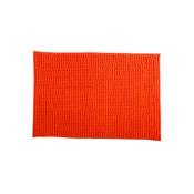 Tapis de bain Microfibre CHENILLE 40x60cm Orange MSV - Orange