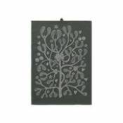 Torchon Mistletoe / Coton organique - 50 x 70 cm - Ferm Living vert en tissu