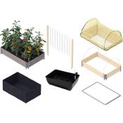 Upyard - Kit carré potager avec accessoires Gardenbox