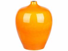 Vase à fleurs orange 37 cm terrasa 368384