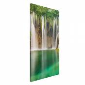 Bilderwelten Tableau magnétique - Waterfall Plitvice