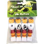 Buffalo - table football pop 16 mm rouge/blanc 4 pièces