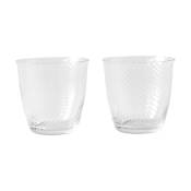 Deux verres en verre soufflé Collect SC78 - &tradition