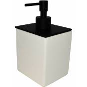 Distributeur de savon liquide sur plan Pollini Acqua Design Ebox EB1424A9 Noir mat - Noir mat