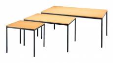 FP - Table 1600 x 800 mm noir/ Buche