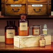 Home Déco Factory - bougie parfumee ambre apothicaire H25.5CM