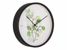 Horloge murale ronde botanique - eucalyptus - ø 26