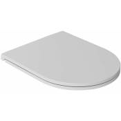Isvea - Abattant toilette Slim, SoftClose, blanc mat 40KF0201I-S - Sapho