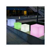 Moovere - Cube lumineux 45 solaire+batterie rechargeable