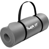 Movit® Tapis de Yoga - 190 x 60 cm, 15 mm d'Épaisseur,