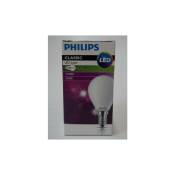 Philips - Ampoule led 4.3W ronde P45 dépolie chaud