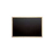 Tableau noir pour craie cadre bois 60 x 90 cm Maul