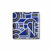 Vide-poche Greco / Coupelle - Porcelaine / 15,5 x 15,5 cm - Octaevo multicolore en céramique