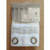 Voilage Pure - 135 x 240 cm - 135 x 240 - Blanc
