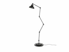 Xavi - lampadaire en métal h158cm - couleur - noir