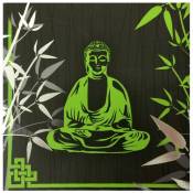 Zen Et Ethnique - Petit cadre bouddha en toile