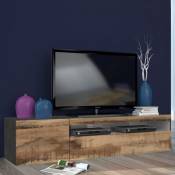 Ahd Amazing Home Design Meuble Bas TV Industriel 155cm