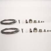 Câble de suspension pour profilé aluminium 20 x 27mm