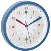 Horloge murale Tfa Dostmann 60.3058.06.90 à quartz 308 mm x 44 mm bleu