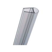 Joint d'étanchéité de douche bas ou intervolet vertical Universel, Schulte, 200 cm recoupable, pour élément fixe pivotant ou bas 6 - 8 mm,