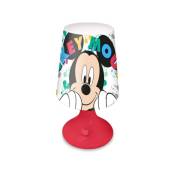 Kids Licencing - Veilleuse Disney Mickey - Rouge - 18 cm