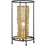 Lampe de table salle à manger cage abeilles nid d'abeille veilleuse lampe or dans un ensemble comprenant des ampoules led