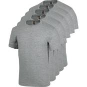 Lot de 5 tee-shirts de travail Würth Modyf gris xxl - Gris clair