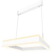 Luminaire suspendu cube up 50W, 400X400mm, dimmable