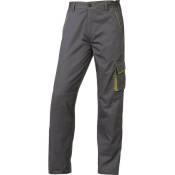 Pantalon de travail Delta Plus M6PANGRXX gris-vert xxl panostyle polyester coton