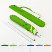 Parasol de plage pliable portable leger voyage moto 180 cm Pocket Couleur: Vert