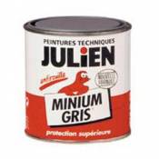 Peinture protection antirouille Minium Julien mat gris bleuté mat 250ml