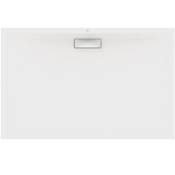 Receveur antidérapant 140 x 90 Ultra Flat New acrylique rectangle blanc - blanc - Ideal Standard