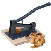 Séparateur de noix et amandes en bois et métal - Longueur 25 x Largeur 15 cm
